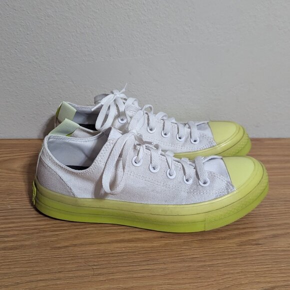 CONVERSE ALL STAR CX WHITE PALE PUTTY LIME SIZE 8.5 - Picture 1 of 8
